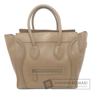 Celine Luggage Handbag Leather